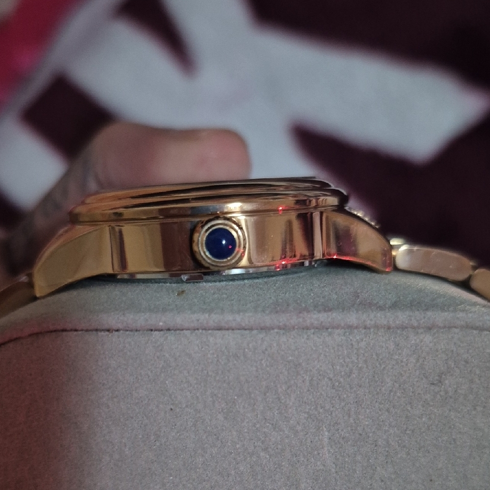 Invicta Women's Gold and Purple Watch - Picture 3 of 5